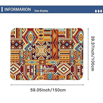 激レア　USA古着 オルテガ柄　vintage アメカジ　インディアン　ラグ 激レア USA古着 オルテガ柄 vintage アメカジ インディアン ラグ